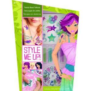  Style Me Up Trendy Bead Tattoos Toys & Games