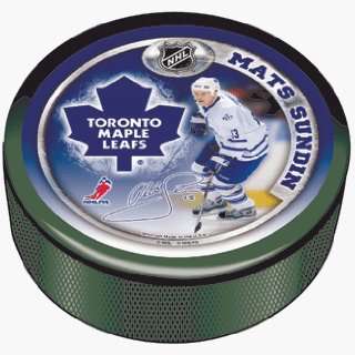  NHL Toronto Maple Leafs Mats Sundin Player Hockey Puck 