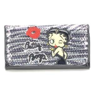  Classic Beauty Betty Boop Long Trifold Wallet: Toys 