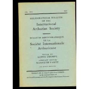   of the International Arthurian Society 1971 Lewis Thorpe Books