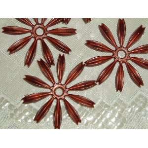    Vintage Plastic Copper Star Flower Bead: Arts, Crafts & Sewing