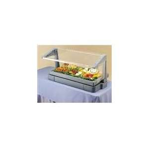 Tabletop Salad Bar, W/Sneeze Guard, 48L X 24H, Table Top, With 