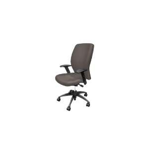  National Fuel Fabric Mid Back Office Chair, Grey: Office 