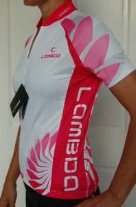 Lambda Ladies Pink Top Shirt Jersey cycle bike size XL16