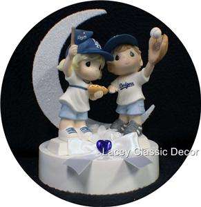 Los Angeles Dodgers Baseball FANS Wedding Cake Topper  