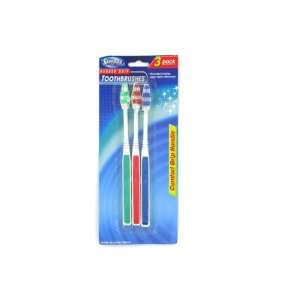  144 Packs of Rubber grip toothbrushes 