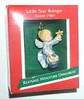 1989 HALLMARK KEEPSAKE miniature ORNAMENT OF LITTLE STAR BRINGER MIB