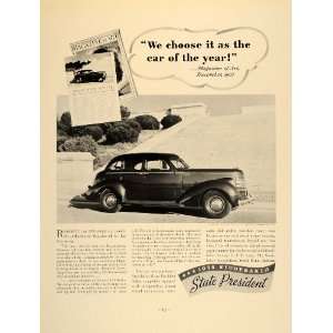  President Car Loewy Dryden Art   Original Print Ad