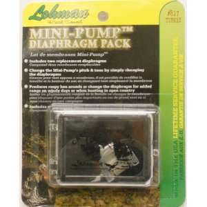  Lohman 817 Mini Pump Diaphragm Pack: Sports & Outdoors