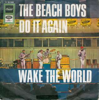 Single BEACH BOYS   Do It Again (1968) GERMANY PS  