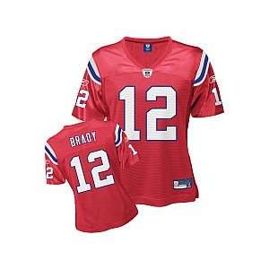 Reebok New England Patriots Tom Brady Womens Replica Alternate Jersey 