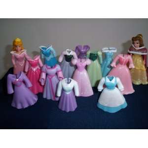   Polly Pocket Princess Dress Clothing Lot & 2 Dolls: Everything Else