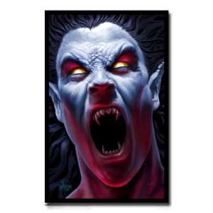  Tom Wood (Vampire) Flocked Blacklight Poster Print