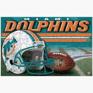  Miami Dolphins NFL 150 Piece Team Puzzle Sports 