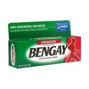  Bengay Non Greasy Pain Relieving Cream  4 Oz: Health 
