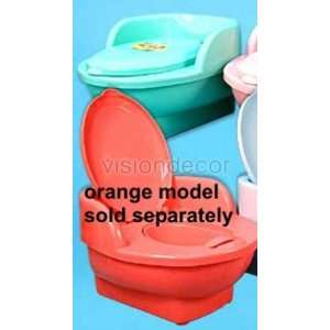 Green Baby Children Plastic Potty Training Chair Toilet Seat:  