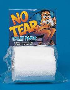 JOke Bathroom Humor No Tear Toilet Paper Party Gag Gift Prank College