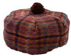 Luxury Pure Cashmere Scottish Tartan Ladies Tammy Hat 1  