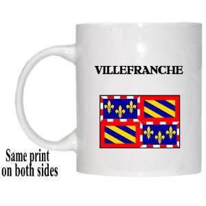  Bourgogne (Burgundy)   VILLEFRANCHE Mug 