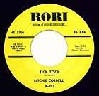 RITCHIE CORDELL TICK TOCK/PLEASE DONT TELL HER rockabilly/northern 