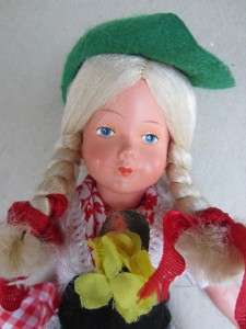 NWT Original SCHMIDER Trachten Western Germany Doll Kathi 8.5  