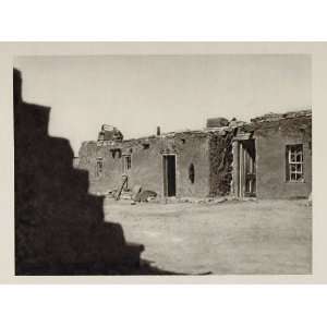  1927 Moenkopi Munqapi Adobe Hopi Indian Village Arizona 