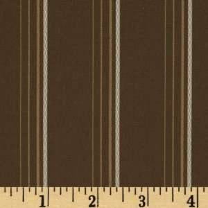   Dye Shirting Stripes Brown Fabric By The Yard: Arts, Crafts & Sewing