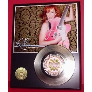  Reba McEntire 24kt Gold Record LTD Edition Display ***FREE 