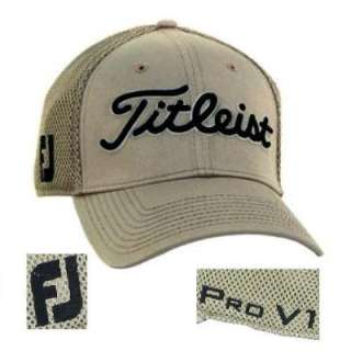 NEW!! Titleist Sports Mesh Fitted Golf Hat   Assorted Colors and Sizes 