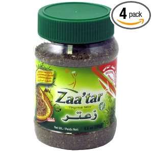 Second House Products Zaatar Thyme Mix, 250 Grams (Pack of 4):  