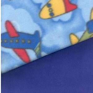  Fleece Blanket Kit Cartoon Planes Royal By The Each Arts 