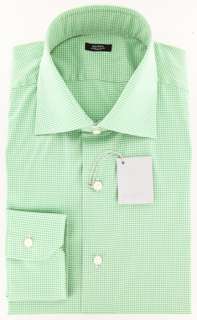 New $325 Barba Napoli Green Shirt 15.75/40  