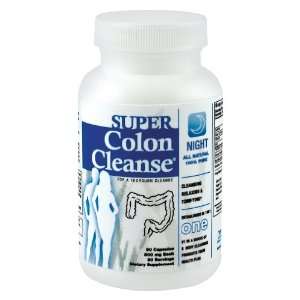  Health Plus   Super Colon Cleanse Night, 90 capsules 