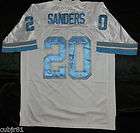 BARRY SANDERS SIGNED JERSEY AUTO PSA DNA DETROIT LIONS SZ 52 X LARGE