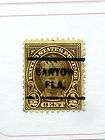 Stamp # 653 Nathan Hale 1929 1/2c Precancel Bartow Florida slabbed