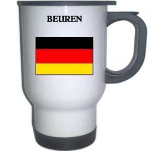  Germany   BEUREN White Stainless Steel Mug Everything 