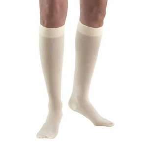   20 30 TRUsheer Knee High Hose, White, Medium