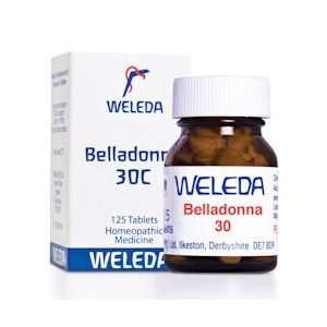  Weleda Belladonna 30   Throbbing Headaches/Neuralga 