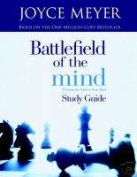 Battlefield of the Mind ~ STUDY GUIDE ~Joyce Meyer NEW 9780446691086 