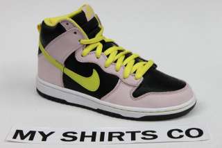 Nike SB Dunk High Premium Miss Piggy Pink Yellow Black Mens Size 11.5 