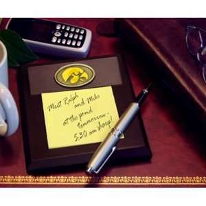  Iowa Hawkeyes Desk Memo Pad Paper Holder: Sports 
