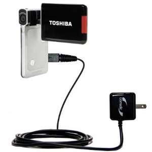  Rapid Wall Home AC Charger for the Toshiba Camileo S20 HD 