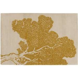  Thomas Paul Tree Rug in Yellow / Cream   T TRYC   Price:3 