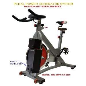  Pedal Power Exercise Bike Generator AC/DC   Emergency 