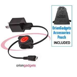  Charging & Synching Kit (Travel Charger & Retractable USB 