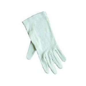  Gloves Usher Solid White Cotton Extra Large: Everything 