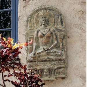  Earth Witness Buddha Sculptural Wall Frieze: Home 