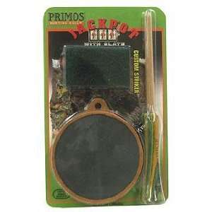  Primos Jackpot Turkey Pot Call with Conditioning Kit 