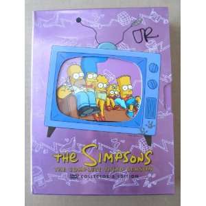  The Simpsons The Complete Third Season Collectors Edition   DVD 