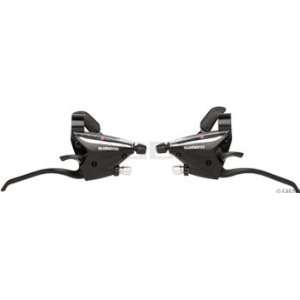   Shimano ST EF65 Shift/Brake Set (Black, 3x7 Speed): Sports & Outdoors